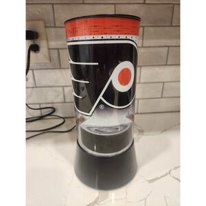 NHL Philadelphia Flyers Revolving Spinning Light Motion Lamp Wincraft Table Lamp